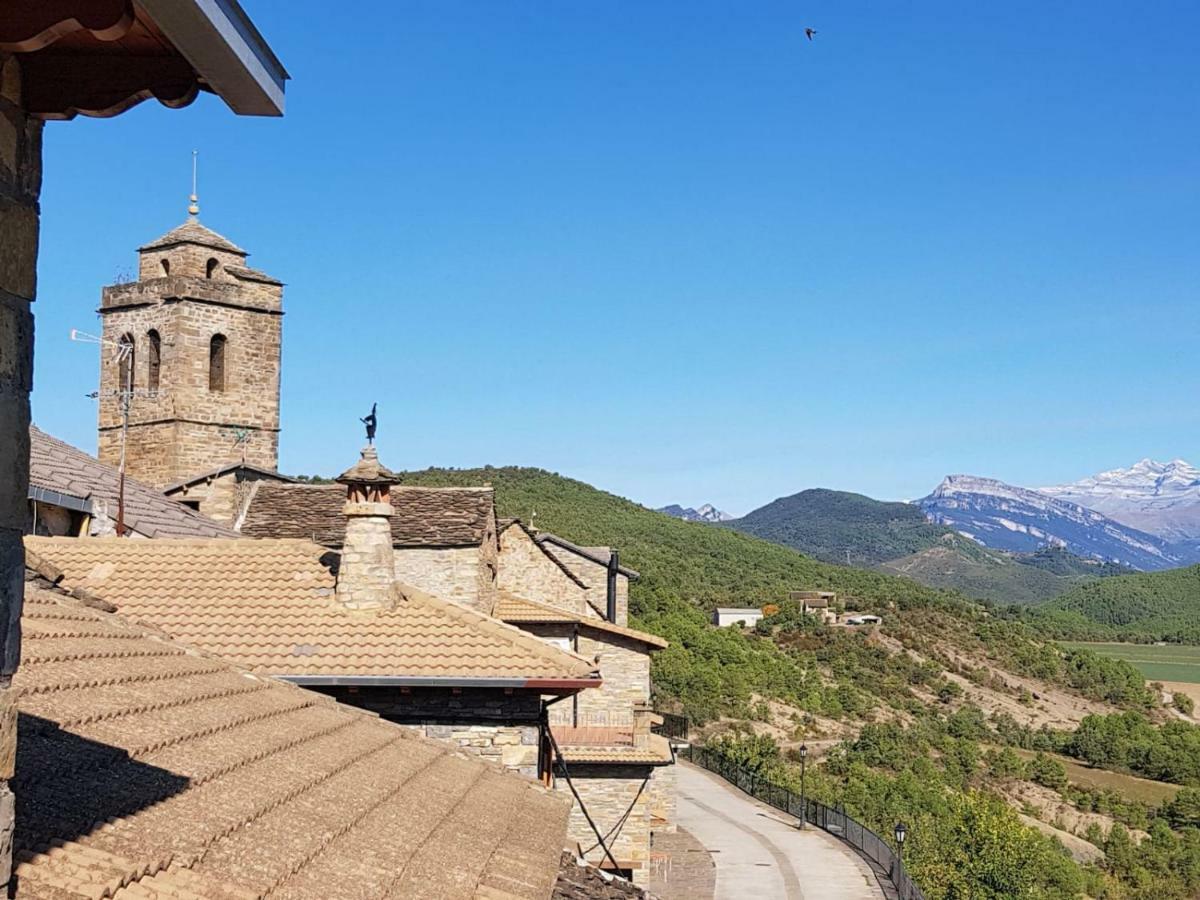 Hostal Casa Encuentra, en el Pirineo al lado de Ainsa El Pueyo de Araguás Exterior foto